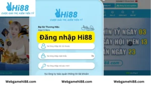 Đăng nhập Hi88